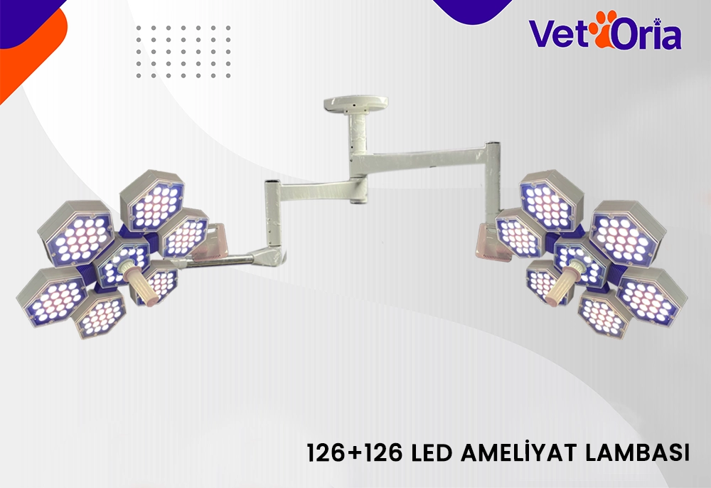126 + 126 Led Ameliyat Lambası