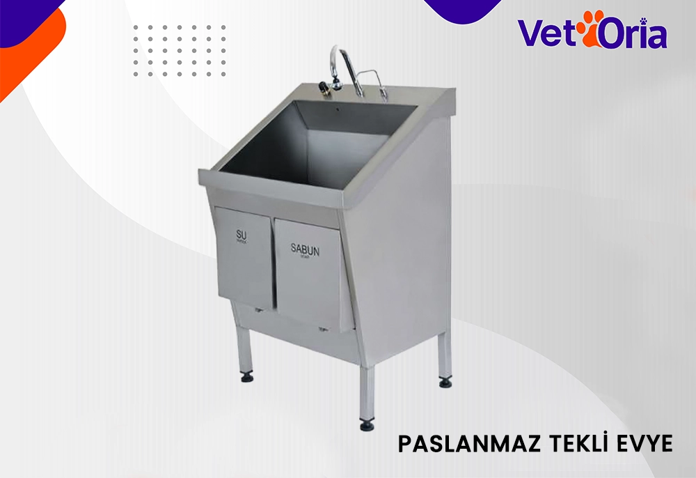 Paslanmaz Tekli Evye