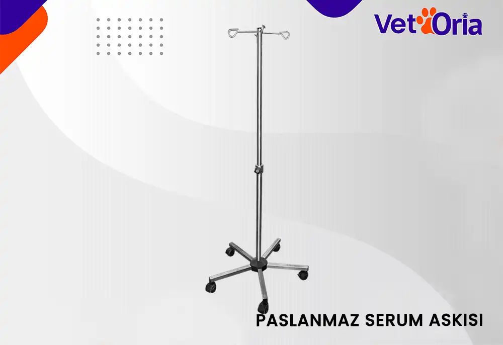 Paslanmaz Serum Askısı