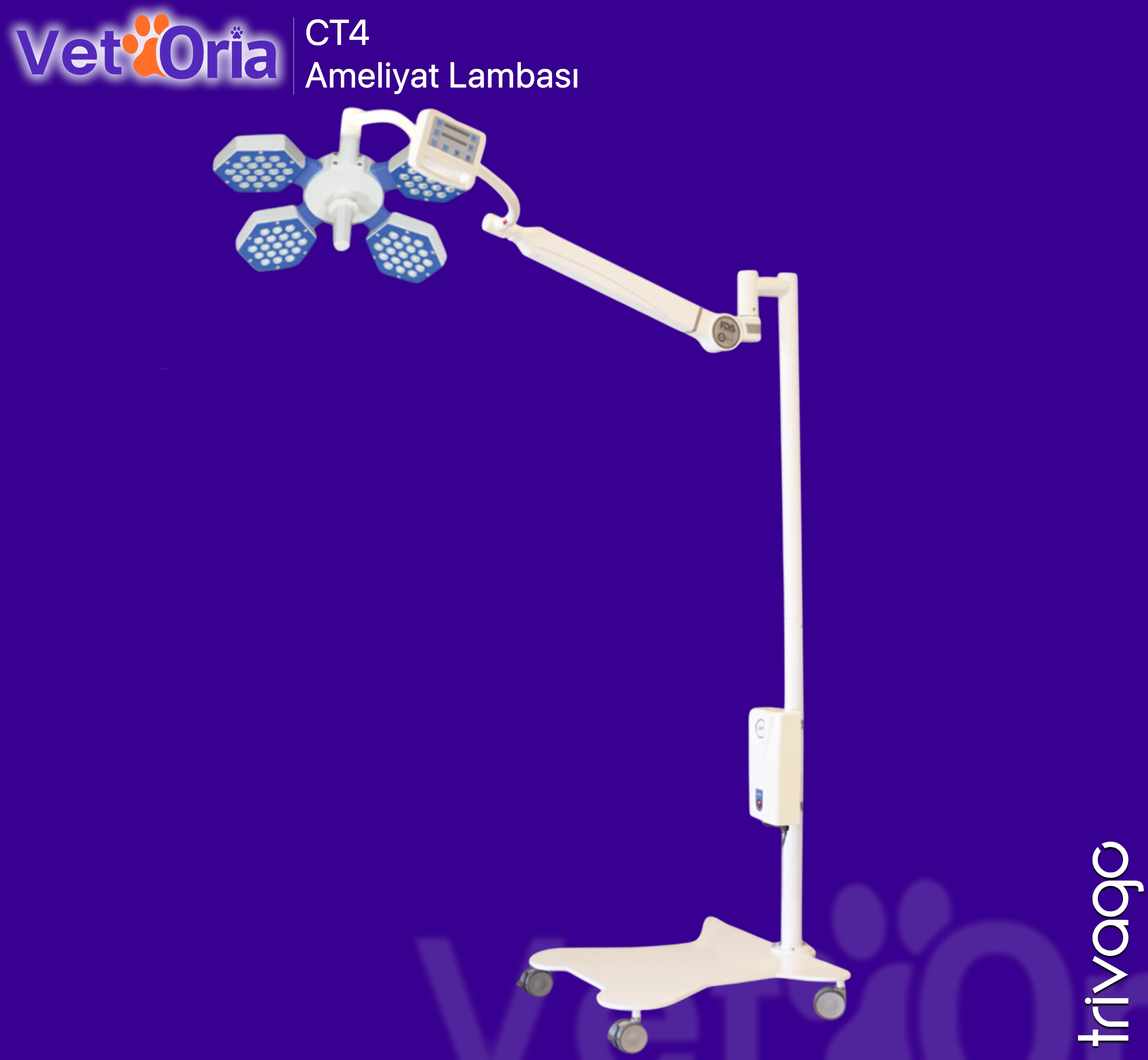                                          Mobil Led Ameliyat Lambası   