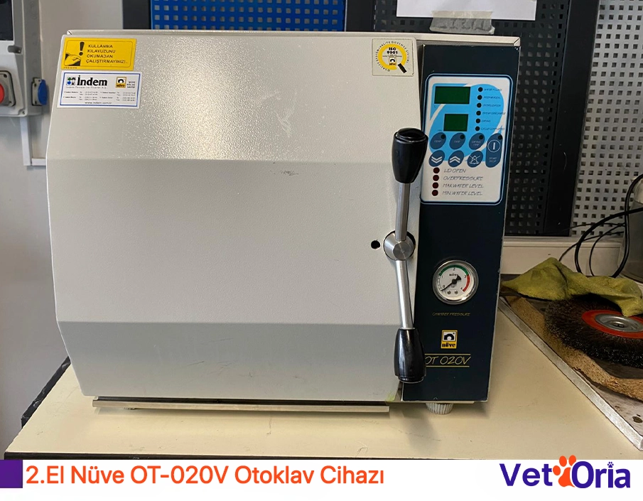     İkinci El Nüve OT 020V Otoklav Cihazı