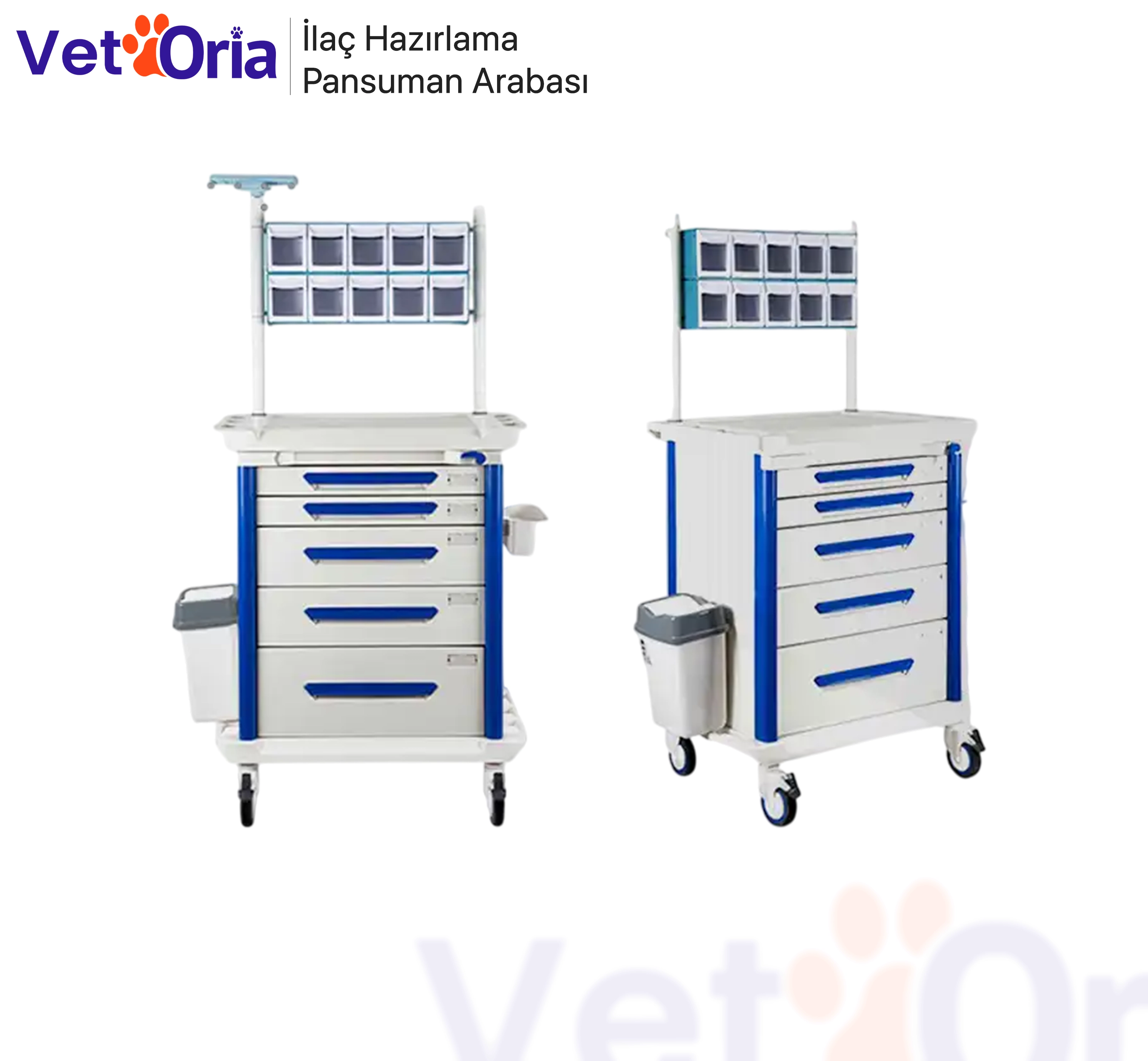                                İlaç Hazırlama Pansuman Arabası