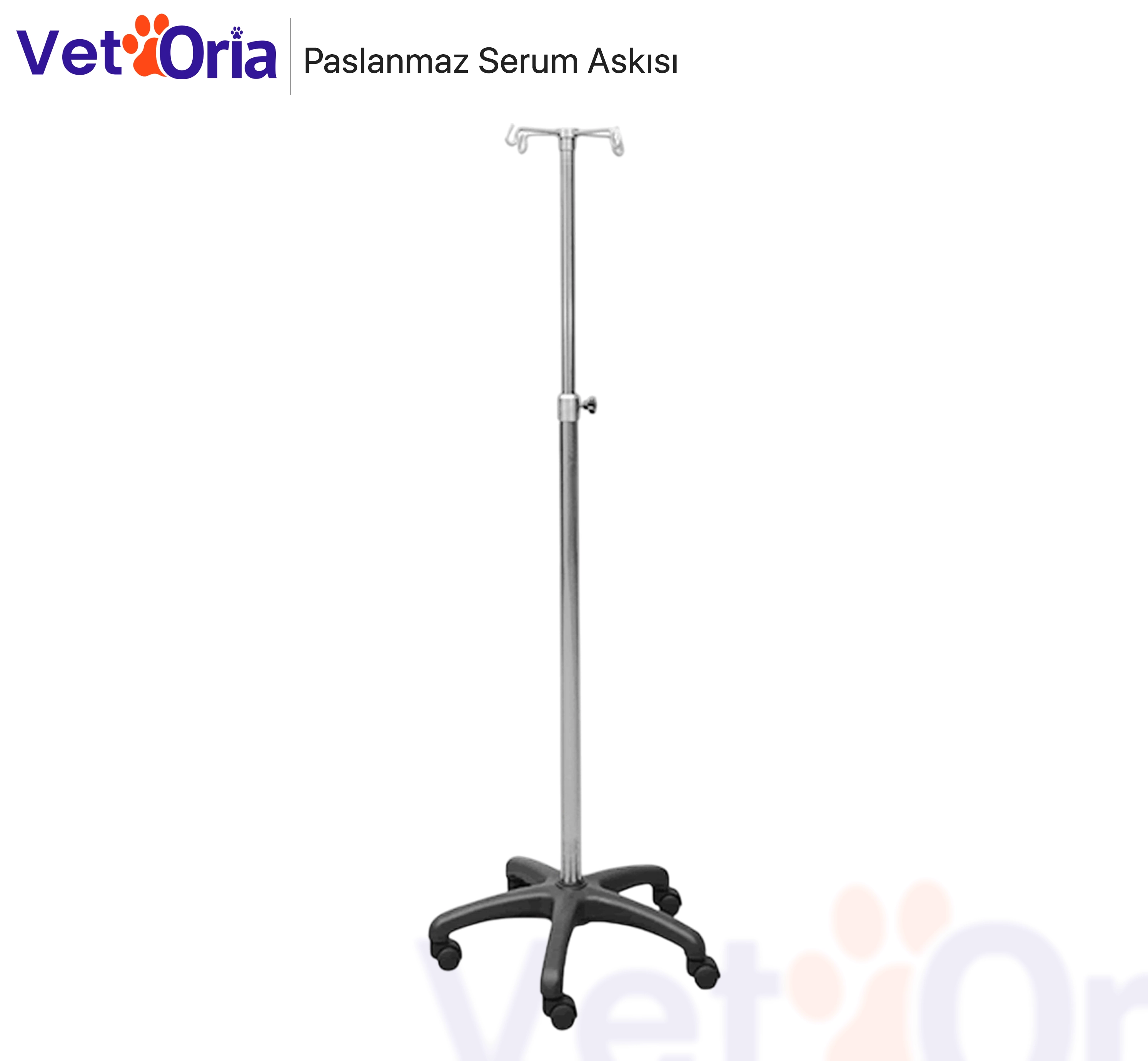          Paslanmaz Serum Askısı